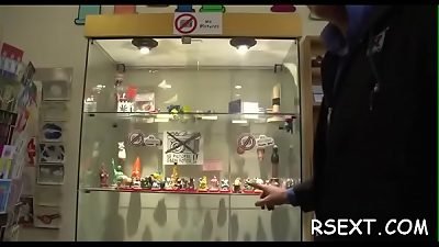 Pretty slender hooker gets fucked hard in lots of poses