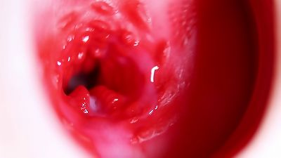 lovely enormous head slides inside hottest friend's succulent glistening hole!