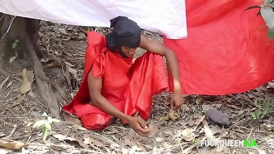 fucking 4 way at the local shrine