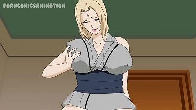 Naruto - Tsunade Follada anime manga part one