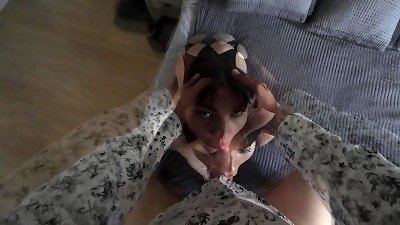 the maid paid for her dirty deeds, nailed in all fuck-holes