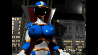 anime fuckslut in beautiful spandex suit